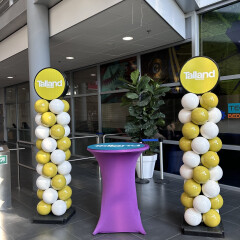 Ballondekoration für Kinos