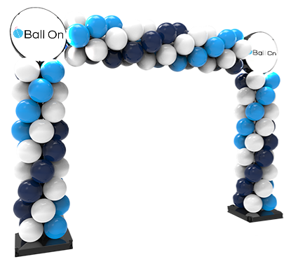 Nachhaltiger Ballonbogen